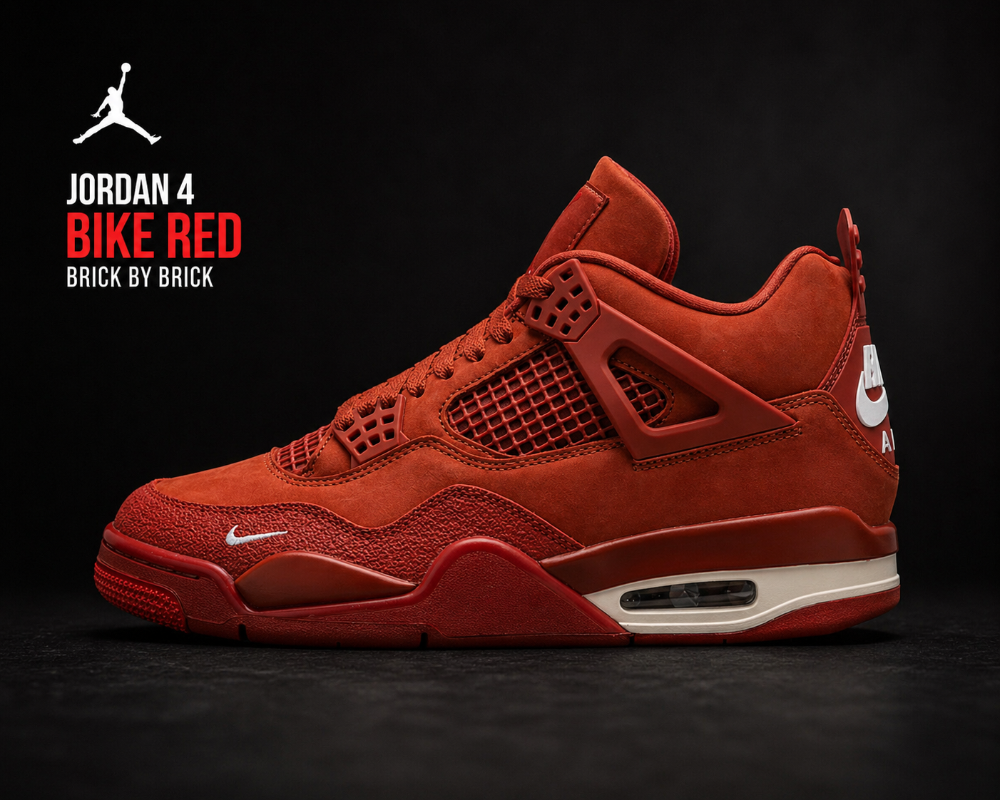 Jordan 4 BIKE RED