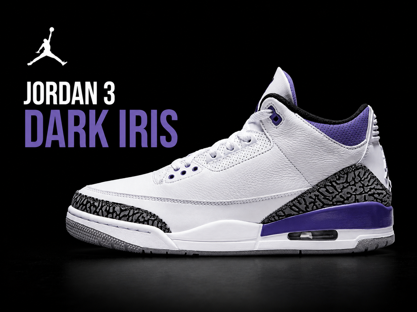 Jordan 3 Dark Iris