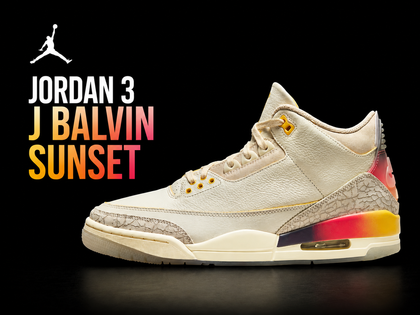 Jordan 3 x J Balvin “Sunset”