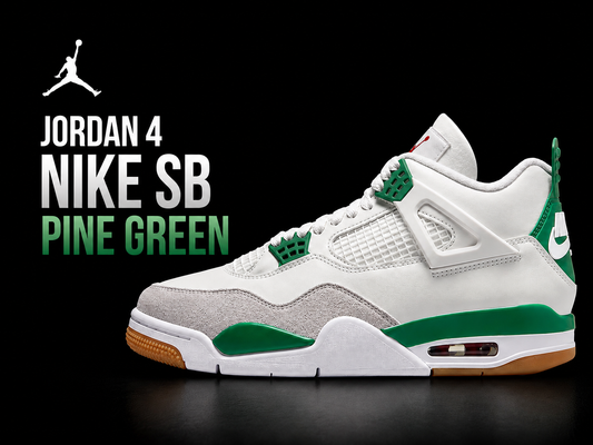 Jordan 4 x Nike SB “Pine Green”